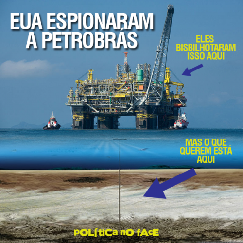espionaram a Petrobras