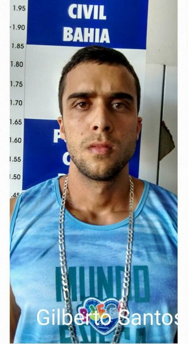 Gilberto Santos Rodrigues Filho, o 'Bodim', foi preso em flagrante e conduzido para o Complexo Policial de Itapetinga. 