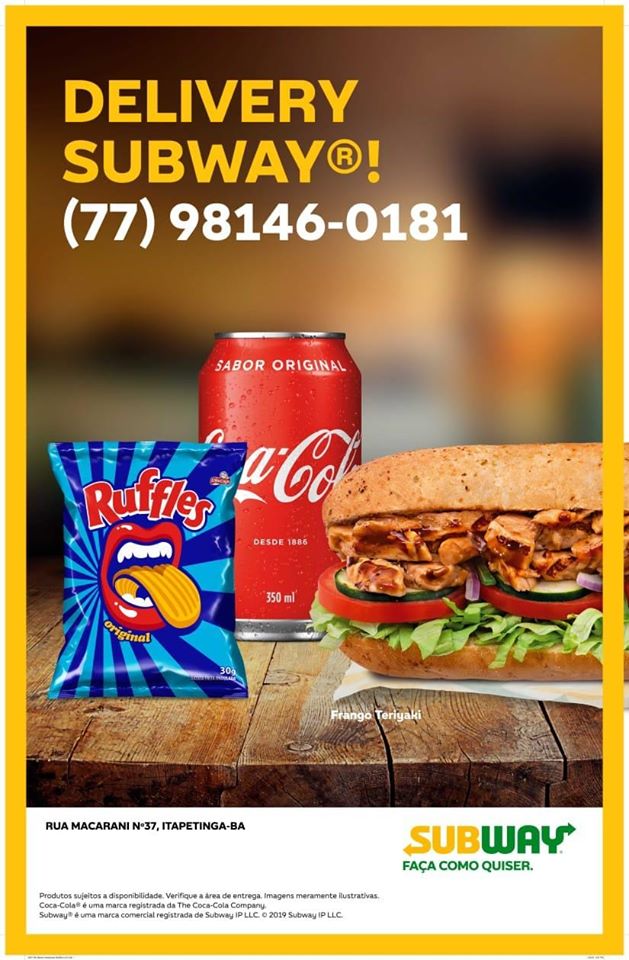 Delivery - Subway Brasil