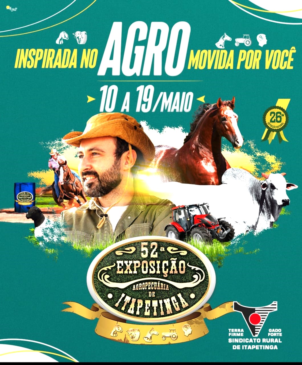 ITAPETINGA | EXPOSIÇÃO AGROPECUÁRIA 2024 SERÁ REALIZADA ENTRE 10 E 19 ...